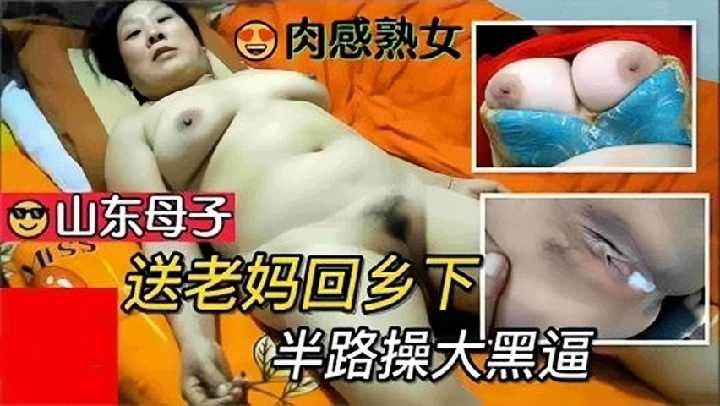 母子乱伦-送老妈回乡下半路车震操逼
